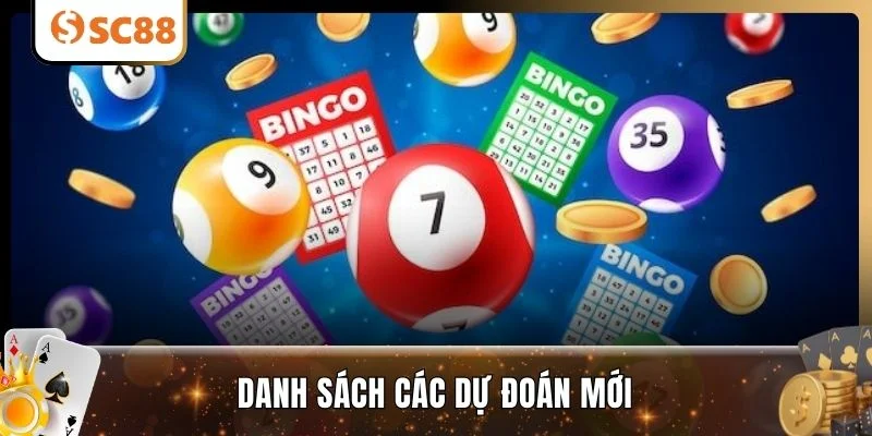 Danh sách các dự đoán mới
